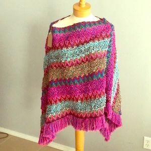 Sweater poncho
